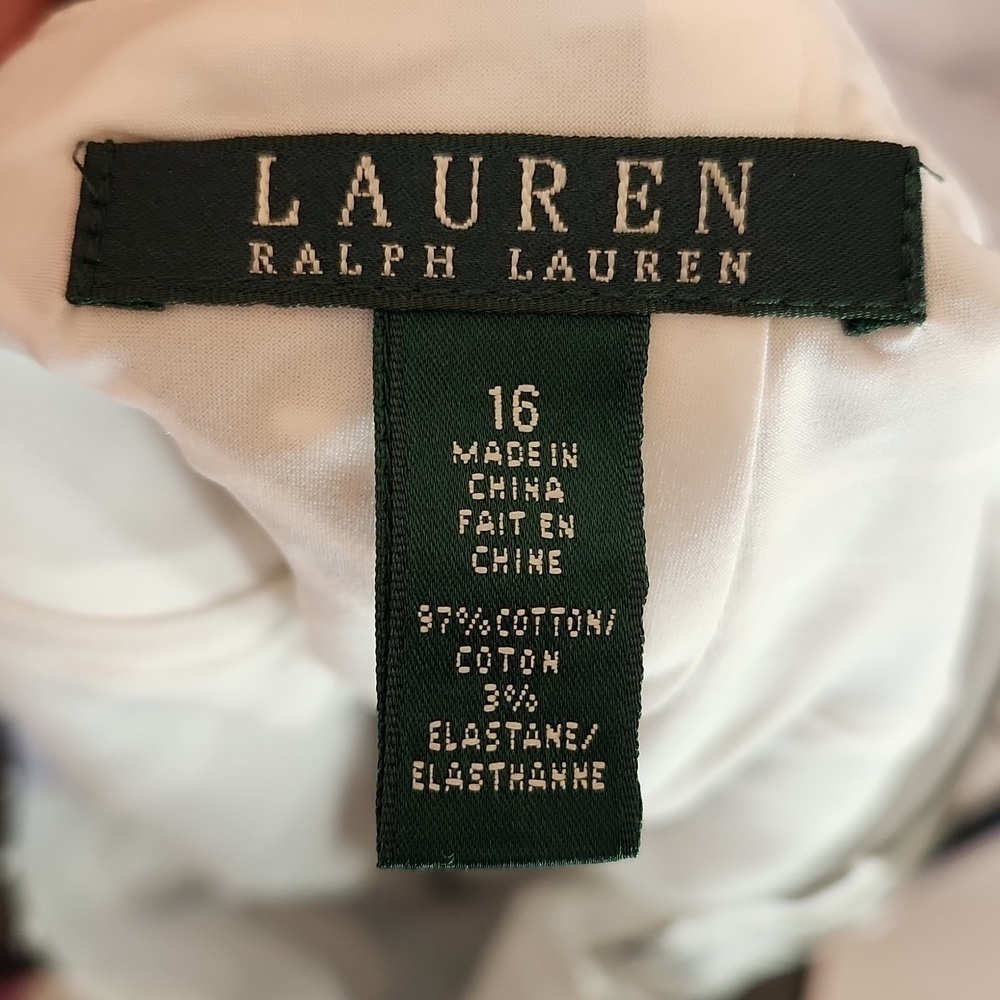 Lauren Ralph Lauren women's midi lined skirt - Picture 6 of 7